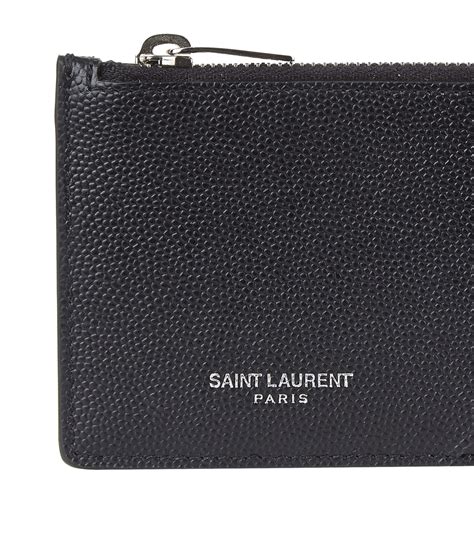 ysl mens card holder|saint laurent men's card holder.